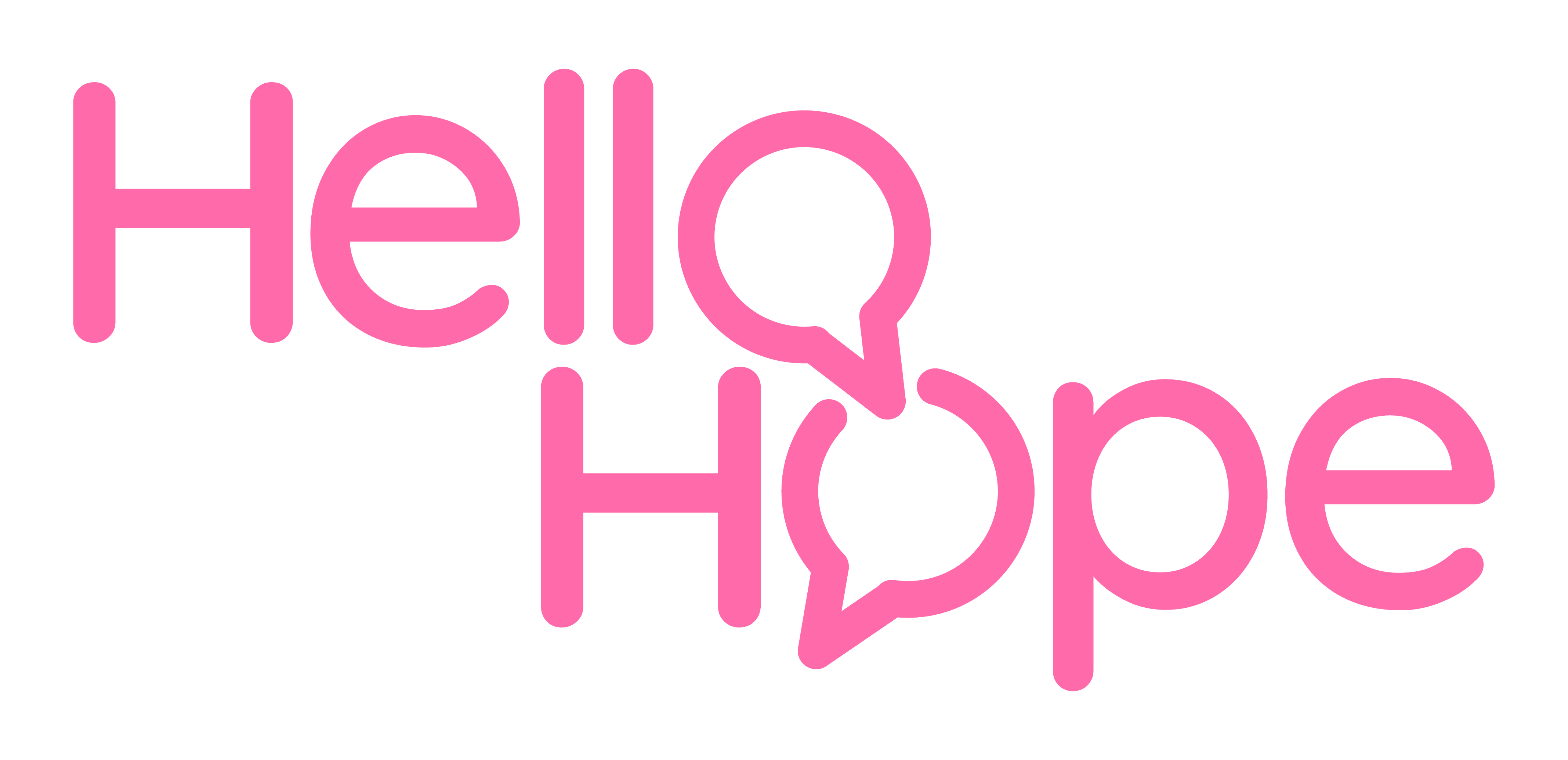 HelloHope pink logo