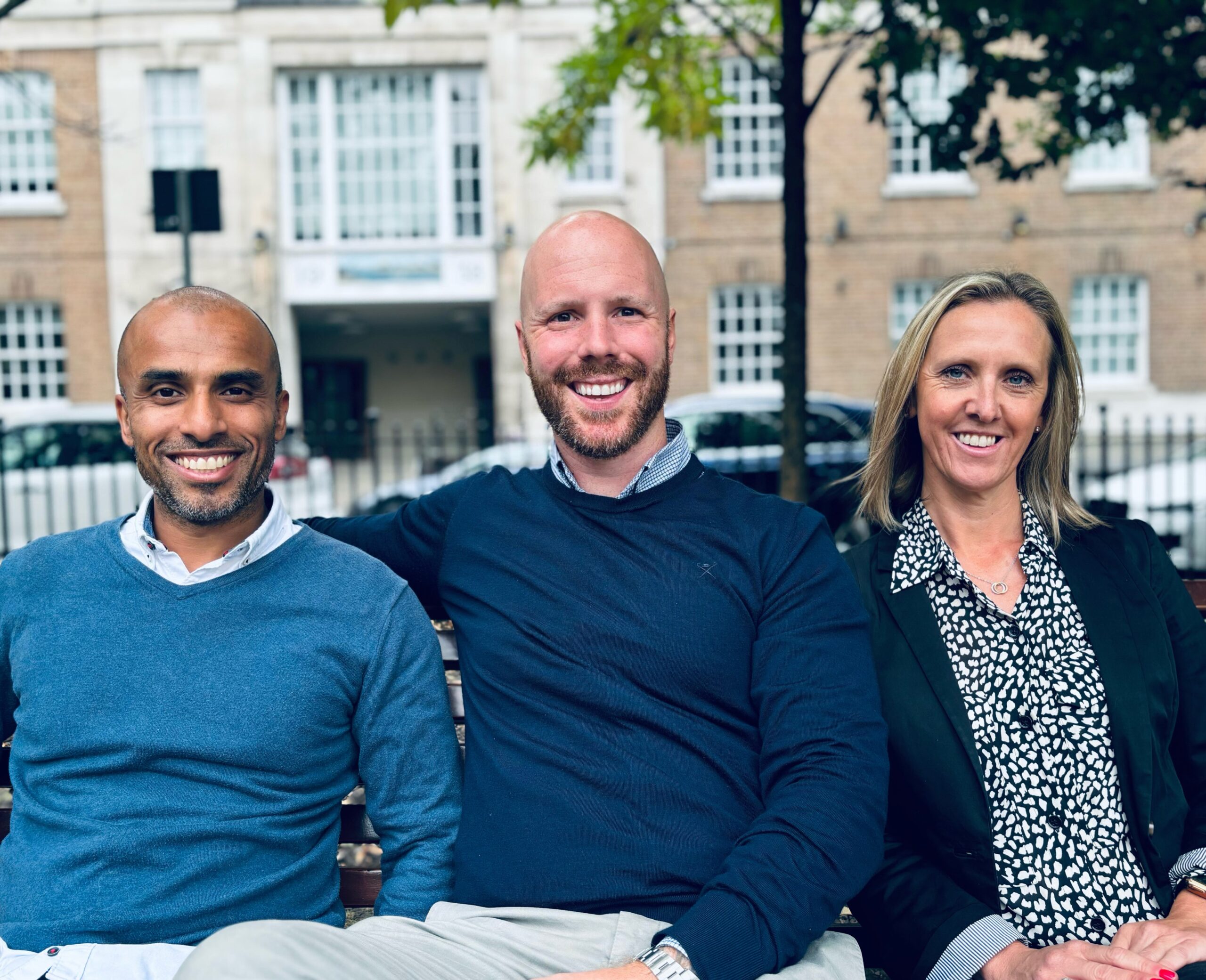 Image of IFF Talent co-founders L-R [Javed Bobat, Joe Ingham, Rachel Frankland]